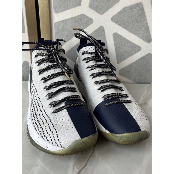 Under Armour Men Sz 10 Heat Seeker Basketball Shoe White Sneakers main image 10